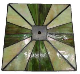 1008547474 Home Decorators Collection Sumner 2-light Black Tiffany Outdoor Ceiling Flush Mount Light