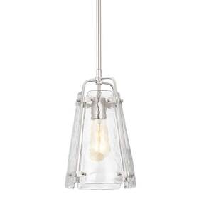 7989hdcbn Home Decorators Collection Archdale 1-light Brushed Nickel Mini-pendant Light