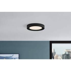 Jxm3001l Home Decorators Collection Jxm3001l/mb Calloway 11 Inch Matte Black Integrated Led 5cct Flush Mount