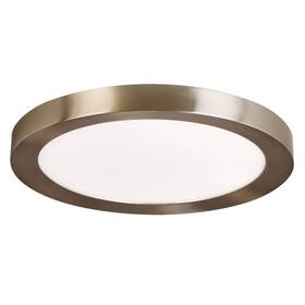Home Decorators Collection Jxm3011lm/bn Calloway 19 Inch Brushed Nickel Selectable Led Flush Mount