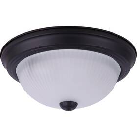 Ifm211mbk-f Home Impressions 11 Inch Matte Black Flush Mount Frosted Glass