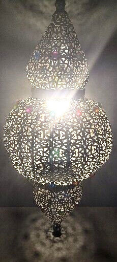 Src0014 Home 31 Inch Moroccan Metal Ceiling Lamp Exclusive /wedding Decoration Large