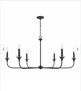 448961mb Homeplace Lighting Presley Transitional Minimalistic Round Chandelier