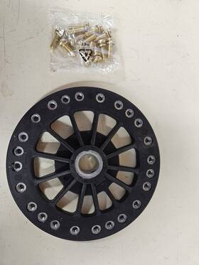 Fhs66m Homestead Flywheel Fhs 66m 6 Blade 17mm Shaft For Sf 4000 /hs 6000 1.25 Inch Or 1.5