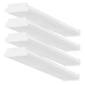 Honbei 711181935400 4 Ft. 5000 Lumens Integrated Led Dimmable White Wraparound Light 3500k/4000k/50