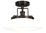 4205-ob Hudson Valley Lighting 4205 Beacon 1 Light 15inch.w Semi-flush Bronze