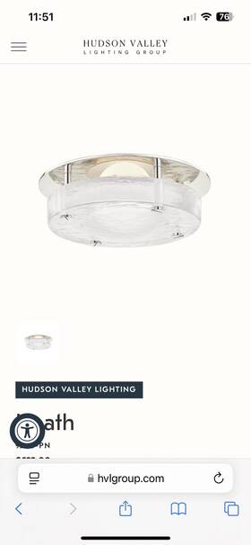 Nickel-2 Hudson Valley Lighting 9208-agb Valley-heath 8 Inch Flush Mount In Polished Avail