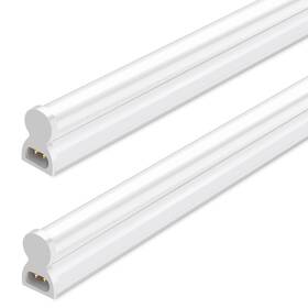 Hykolity 784853218446 2 Pack Led Shop Light 4ft T5 Integrated Single Fixture 22w 2200lm 6500k S