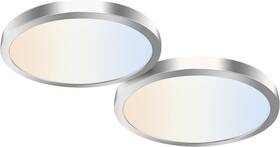 Dyxdd300-s24w-04 Hykolity 2 Pack 12 Inch Selectable Cct Led Round Flat Panel Light 24w 3000k