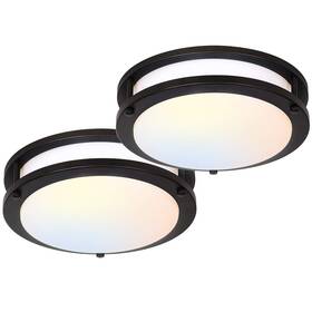 Hbce-10c-o5cct Hykolity 10 Inch Flush Mount Led Ceiling Light Fixture 17w 1100lm