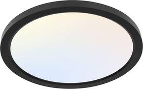 R13bk-1 Hykolity 12 Inch Selectable Cct Led Round Flat Panel Light 24w 3000k/4000k/5000k Edg