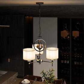 C06-3 Hymela Modern Diamond 3-light Pendant Light For All Home Styles
