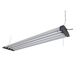 Hyper Tough 711181167542 4-ft 10000 Lumen Plug-in 4-tube Integrated Led Shop Light Fixture