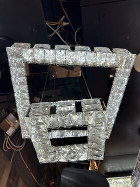 Cb8645 Ib Lighting Supplies Inc Led Square Chandelier Three Colors With Remote Control. 430x430