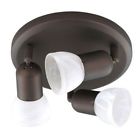 Icw93orb Patriot Jasper Collection Light Lighting Fixture Rubbed Bronze Adjustable Swivel