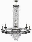 5268-eb-cl-mwp Id Lights 55800 8 Chandelier Iron Crystal Wrought