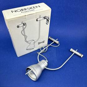 403.293.83 Ikea Norrsken Francium Track Light Head Adjustable Silver