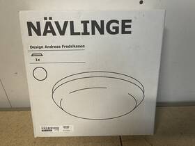 404.076.96 Ikea Navlinge 11 Inch White Led Ceiling Lights - New