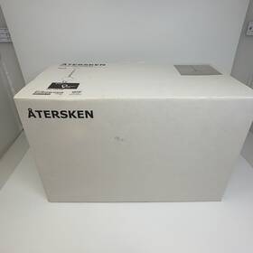 804.370.74 Ikea Atersken Pendant Lamp Clear Glass/onion Brass Tersken New