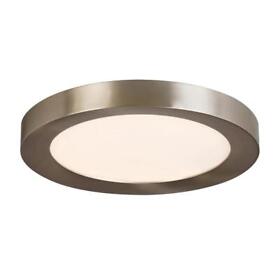 Jxm3011ll-bn Indoor Flush Mount Lighting 15 In. Dimmable Integrated Led Steel Brushed Nickel