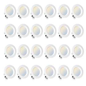 Infibrite Ib-005-7-9w-hl-24pk Recessed Lighting Kit 2 Inch X5.5 X4 9w 750-lumens Retrofit Led 24-pack