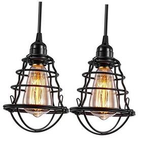 B07hr8sb8v Innocy Industrial Pendant Light Innoccy Edison Hanging Cage Lights E26 E27