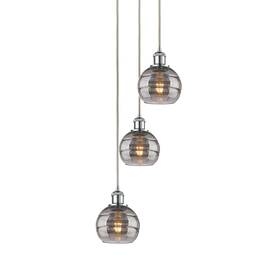 113b-3p-pc-g556-6sm Innovations Lighting 113b-3p-24-12 Rochester Pendant 3 - Chrome