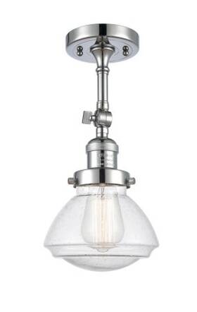 201f-pc-g324 Innovations Lighting 201f Olean 7 Inch W Convertible Semi-flush - Chrome