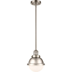 201s-sn-hfs-61-sn Innovations Lighting Franklin Restoration Hampden Mini Pendant