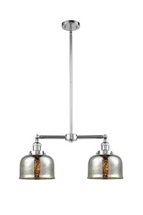 209-pc-g78 Innovations Lighting 209 Large Bell 2 Light 24 Inch W - Chrome