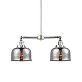 209-pn-g78 Innovations Lighting 209 Large Bell 2 Light 24 Inch W - Nickel