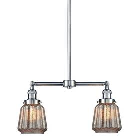 209-sn-g146 Innovations Lighting 209 Chatham 2 Light 21 Inch W Linear - Brushed Satin