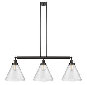 213-ob-g44-l Innovations Lighting 213 X-large Cone 3 Light 44 Inch W - Bronze