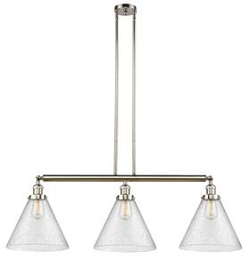 213-pn-g44-l Innovations Lighting 213 X-large Cone 3 Light 44 Inch W - Nickel