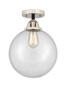 288-1c-bpn-g202-10 Innovations Lighting 288-1c-13-10 Beacon Semi-flush 10 Inch W - Black