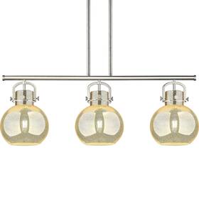 410-3i-pn-g410-10me Innovations Lighting 410-3i-16-42 Newton Sphere Linear - Nickel