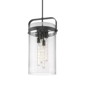 Innovations Lighting 413-4sl-bk-g413-4s-12sdy 413-4sl-26-13 Pilaster Pendant 4 - Black