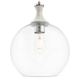 415-1pr-sn-g122-12 Innovations Lighting 415-1pr-g122-12 Astor 12 Inch W Rope Detailed - Nickel