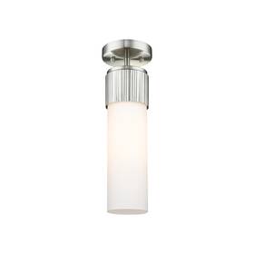 428-1f-sn-g428-12wh Innovations Lighting 428-1f-16-4 Bolivar Flush 4 Inch W - White