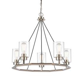 441-5ch-bsn-g4414 Innovations Lighting 441-5ch-27-29 Mila Chandelier 5 Light - Black Satin
