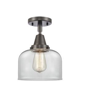 447-1c-ob-g72 Innovations Lighting 447-1c-10-8 Bell Semi-flush 8 Inch W - Bronze