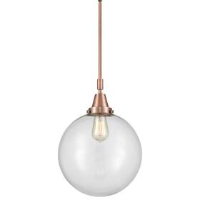 Innovations Lighting 447-1s-ac-g202-12 447-1s-16-12 Beacon Pendant 12 Inch W - Copper