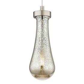 Innovations Lighting 451-1p-sn-g451-4me 451-1p-g451-4me Owego 11 Inch Tall Mini Pendant - Nickel