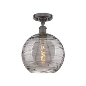 516-1c-ob-g1213-10sm Innovations Lighting 516-1c-13-10 Athens Semi-flush Deco - Bronze