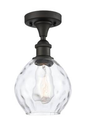 516-1c-ob-g362 Innovations Lighting 516 Small Waverly 6 Inch W - Bronze