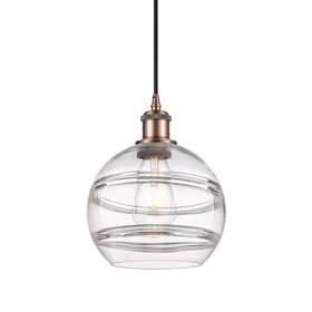 516-1p-ac-g556-8cl Innovations Lighting 516-1p-10-8 Rochester Pendant 8 Inch W - Copper