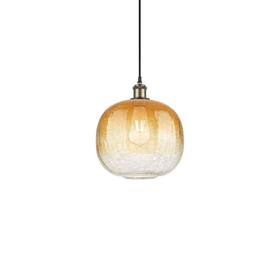 516-1p-bab-g481-10am Innovations Lighting 516-1p-12-11 Brookhaven Sphere Pendant - Black Antique