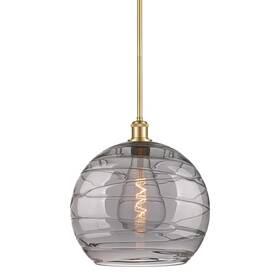 516-1s-sg-g1213-14sm Innovations Lighting 516-1s-16-14 Athens Deco Swirl Pendant - Satin Gold / Light
