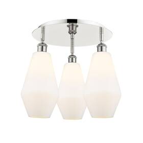 516-3c-pn-g651-7 Innovations Lighting 516-3c-15-19 Cindyrella Flush 3 - Polished