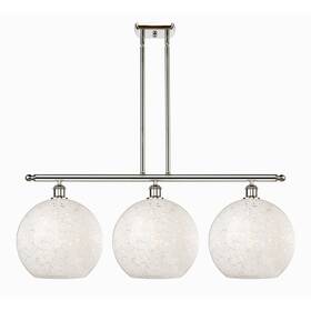 516-3i-pn-g1216-12wm Innovations Lighting 516-3i-14-39-white Mouchette-indoor Pendant - Polished